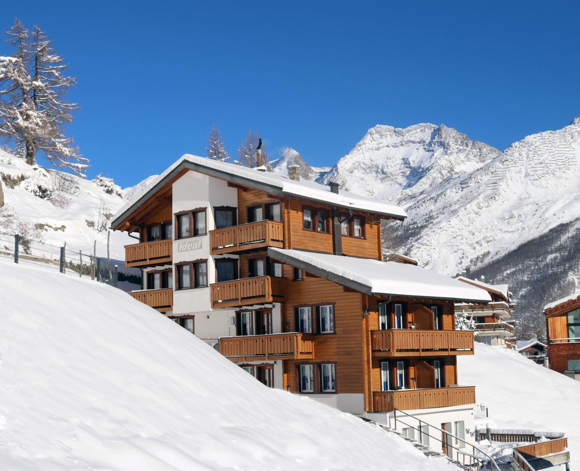 Chalet Ideal Saas-Fee Exterior foto